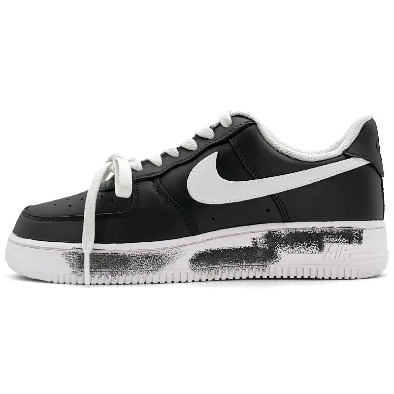 [Нескользящие износостойкие низкие кроссовки для скейтборда Nike Air Force 1, мужские черные, белые
[Нескользящие износостойкие низкие кроссовки для скейтборда Nike Air Force 1, мужские черные, белые