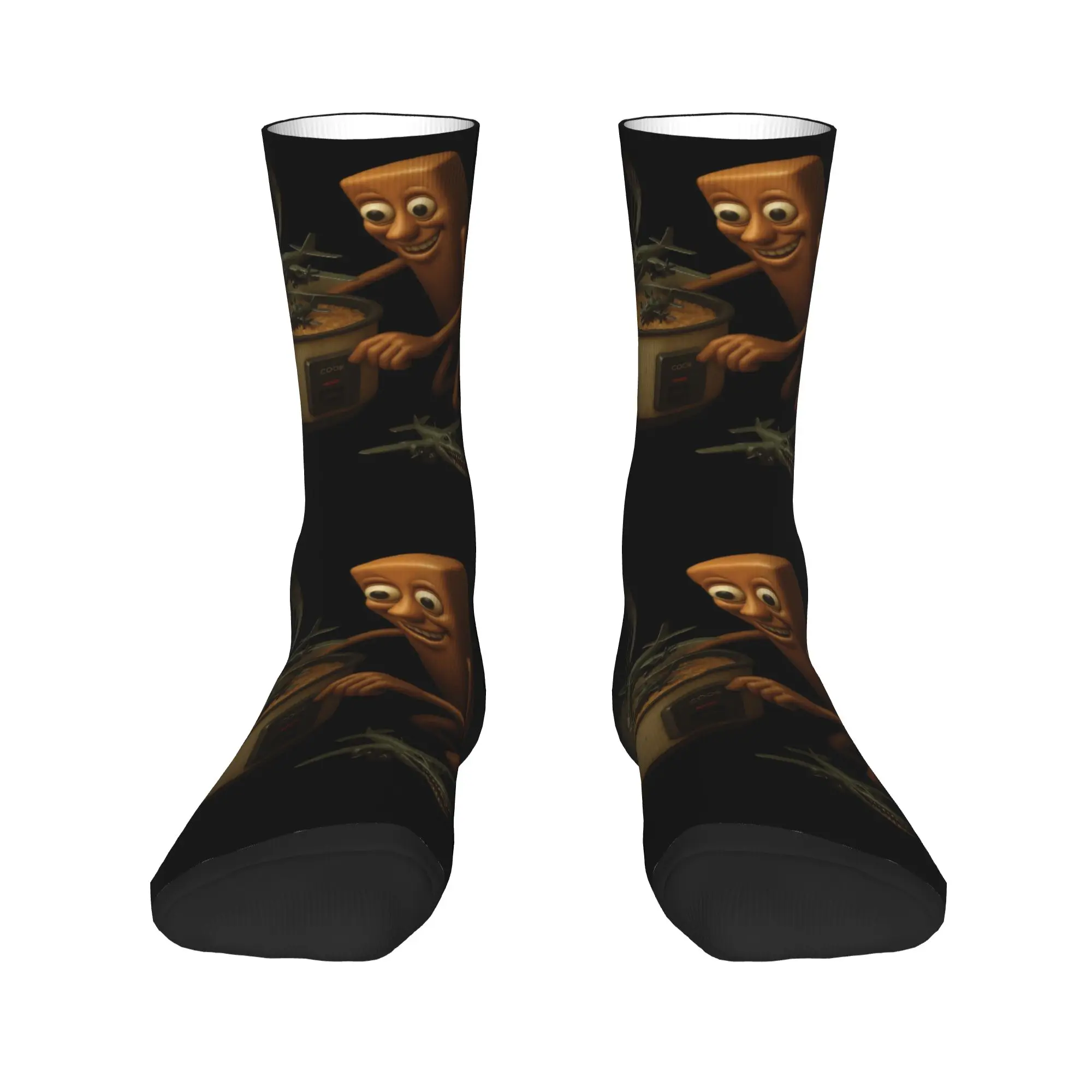 Fun Printing Funny Meme Italian Brainrot Socks for Women Men Stretch Summer Autumn Winter Tung Tung Tung Sahur Crew Socks
Fun Printing Funny Meme Italian Brainrot Socks for Women Men Stretch Summer Autumn Winter Tung Tung Tung Sahur Crew Socks