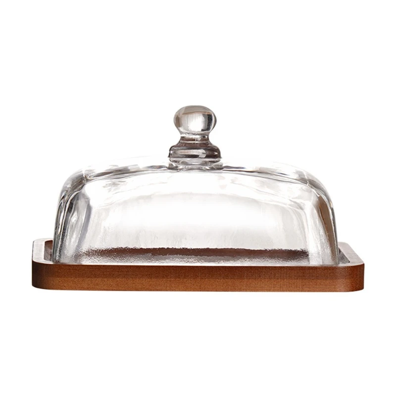 LTT Rectangle Glass Lid Cheese Butter Plate Snack Cake Dessert Plate
LTT Rectangle Glass Lid Cheese Butter Plate Snack Cake Dessert Plate