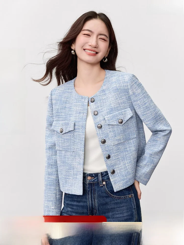 ort Quilted oulder Pad Jaet Women's Spring 2026 New Sle Double ket Emed Metal Button Long Sve Top
ort Quilted oulder Pad Jaet Women's Spring 2026 New Sle Double ket Emed Metal Button Long Sve Top