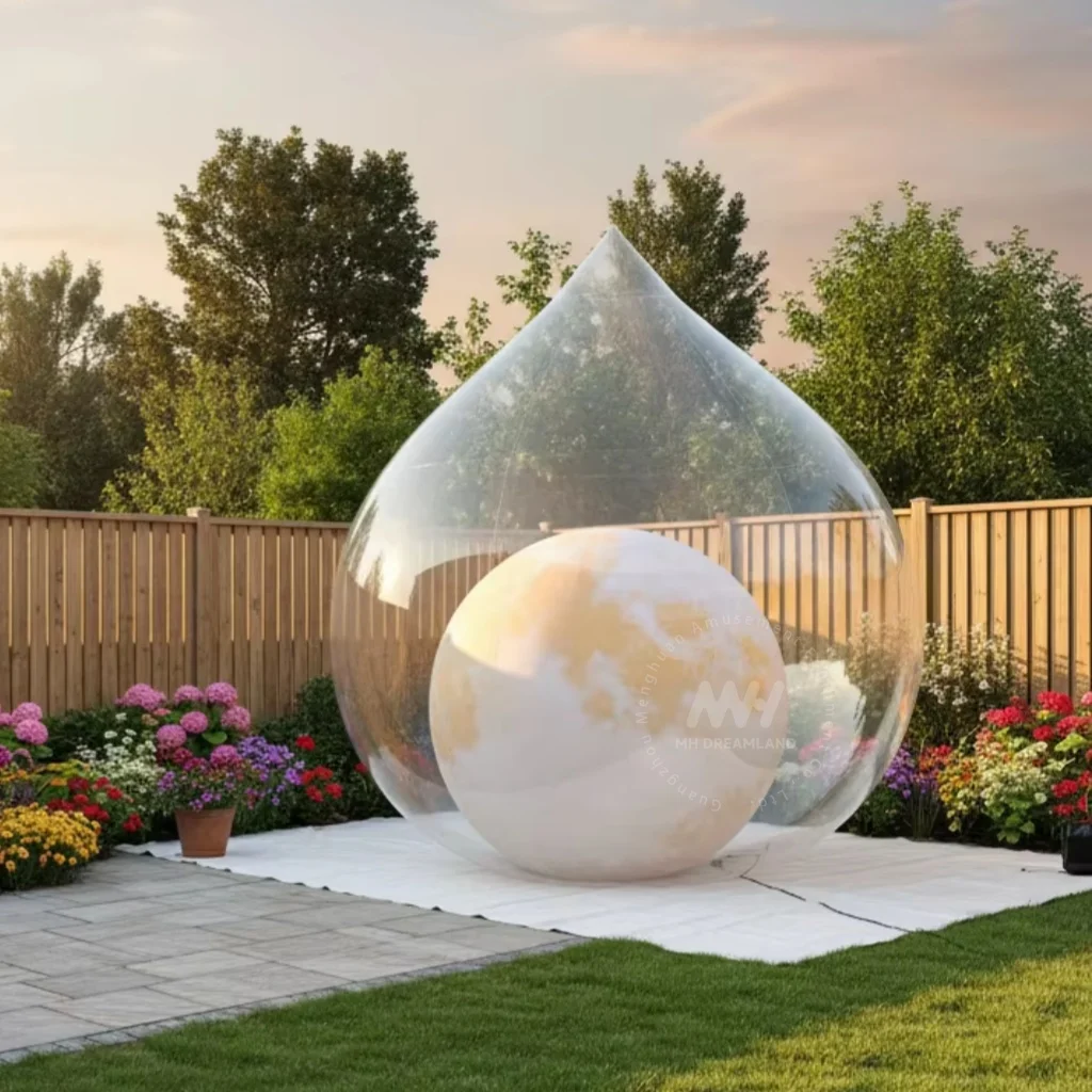Inflatable Transparent Astronaut Moon Model Outdoor Decoration With CE Blower Customizable Size & Color-MH Dreamland Brand
Inflatable Transparent Astronaut Moon Model Outdoor Decoration With CE Blower Customizable Size & Color-MH Dreamland Brand