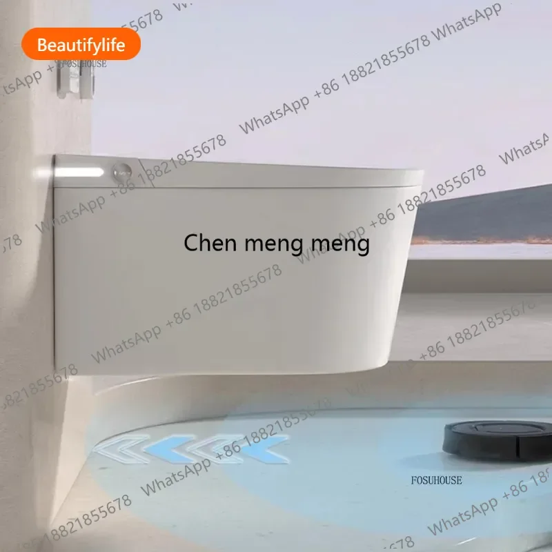 A50 Wall-mounted Smart Toilet Bathroom Fixture Home Suspended Siphon Toilet Integrated Water Tank Intelligent WC Toilets
A50 Wall-mounted Smart Toilet Bathroom Fixture Home Suspended Siphon Toilet Integrated Water Tank Intelligent WC Toilets