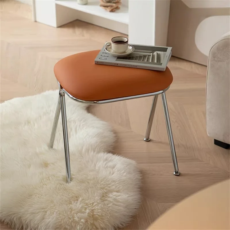 Carbon Steel Electroplated Vanity Stool, Minimalist Single Seat Dressing Stool for Home, Gelin Style, Sturdy & Rustproof
Carbon Steel Electroplated Vanity Stool, Minimalist Single Seat Dressing Stool for Home, Gelin Style, Sturdy & Rustproof