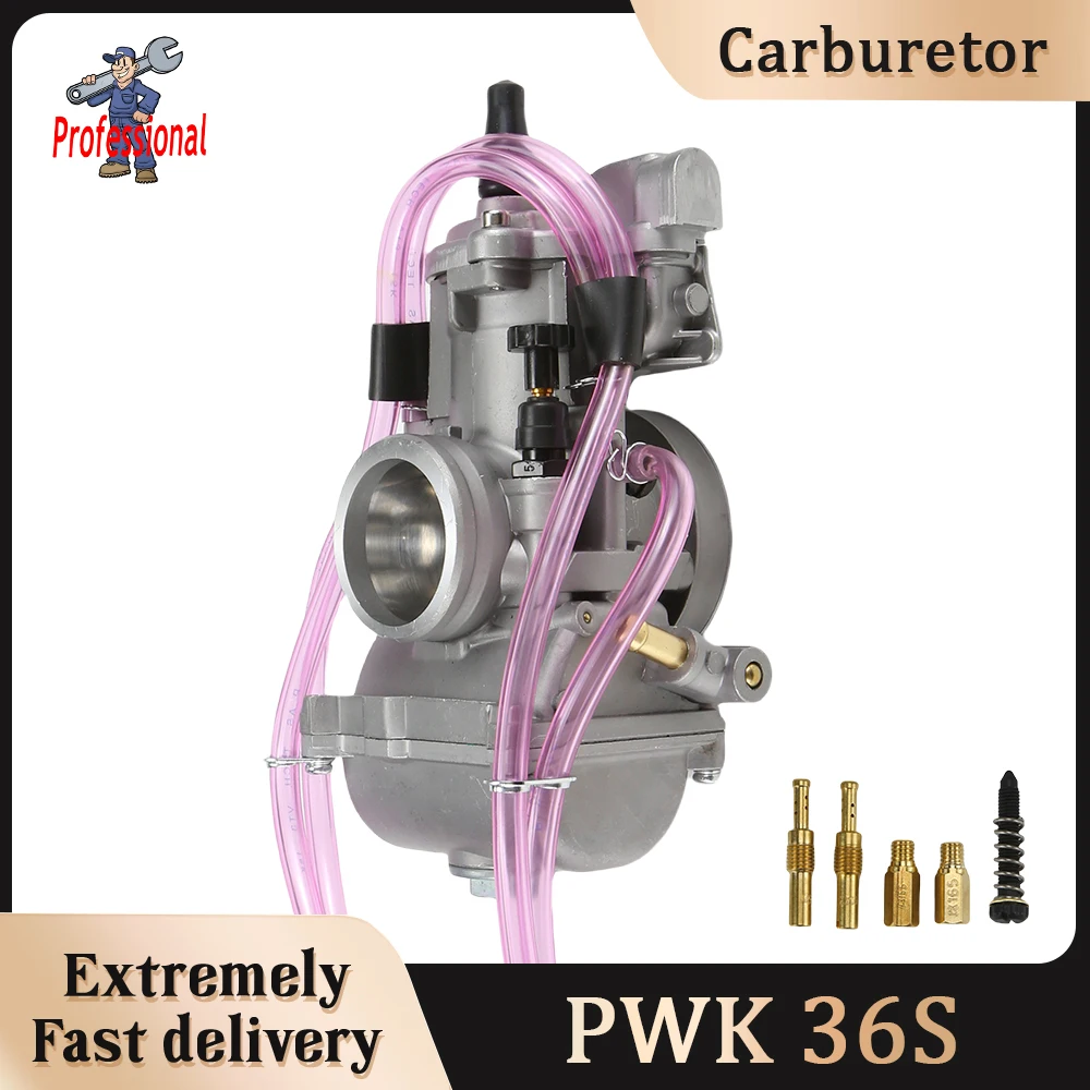 PWK36S Motorcycle Carburetor 36MM For Keihin PWK 36S 38S AG Air Striker 125-300CC Kawasaki KTM ATV Quad Scooter
PWK36S Motorcycle Carburetor 36MM For Keihin PWK 36S 38S AG Air Striker 125-300CC Kawasaki KTM ATV Quad Scooter