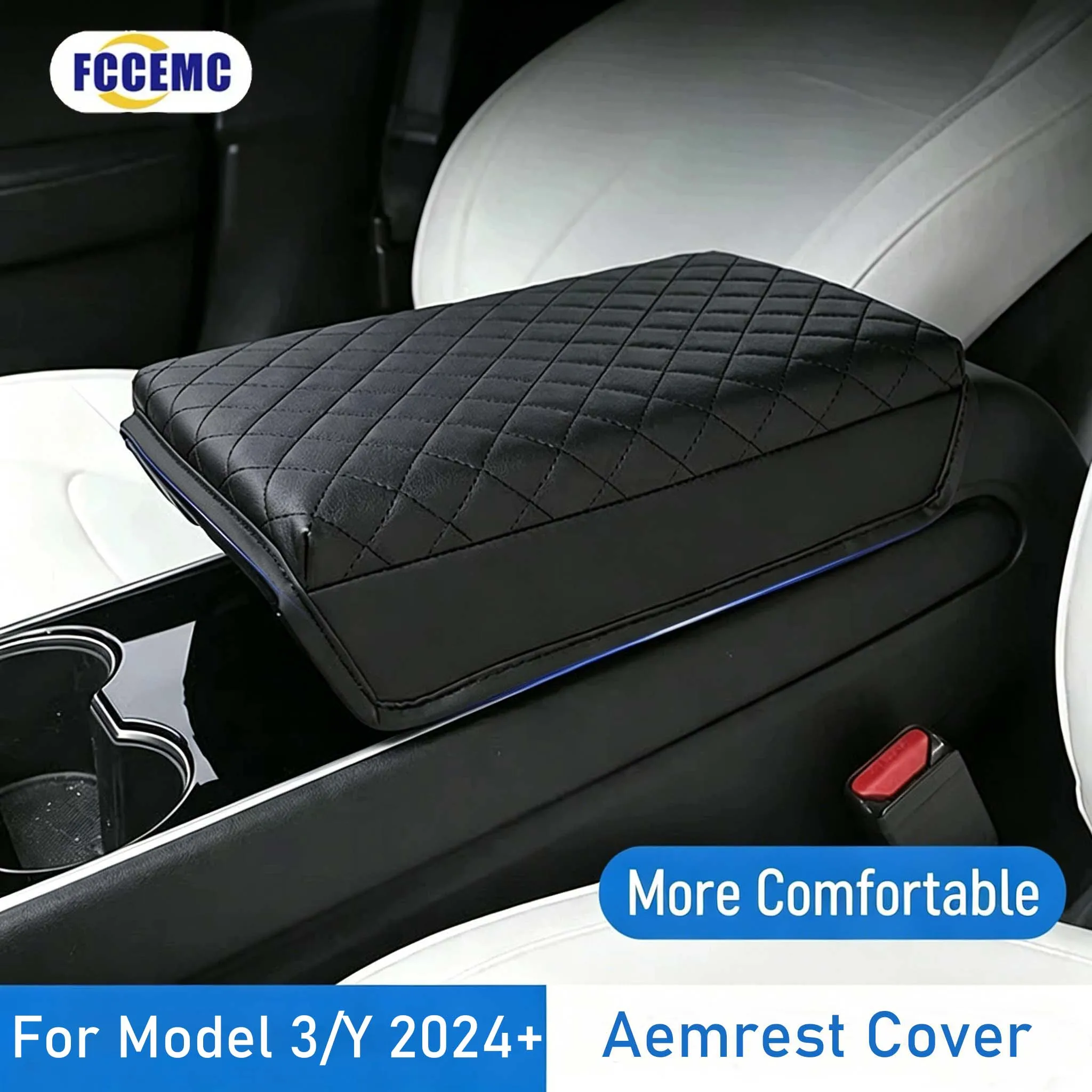 For Tesla Model Y Juniper 2025 2026 Model 3 Armrest Cover Box Cushion Anti-scratch Mat Center Console Car Protector Accessories
For Tesla Model Y Juniper 2025 2026 Model 3 Armrest Cover Box Cushion Anti-scratch Mat Center Console Car Protector Accessories