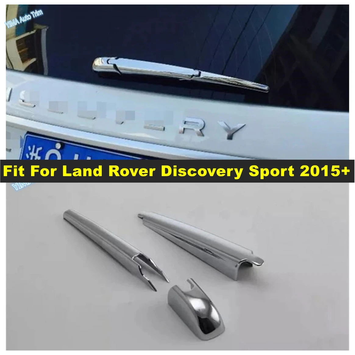 Rear Windshield Window Windscreen Rain Wiper Frame Decor ABS Accessories Cover Trim For Land Rover Discovery Sport 2015 - 2019
Rear Windshield Window Windscreen Rain Wiper Frame Decor ABS Accessories Cover Trim For Land Rover Discovery Sport 2015 - 2019