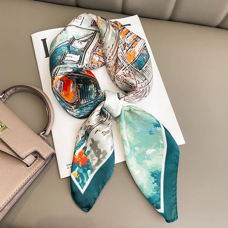 Fashion Paisley Print Square Scarf for Women Neckercheif Satin Silk Headscarf Hair Bands Lady Ribbon Band Wrist Wrap Shawls 2023
Fashion Paisley Print Square Scarf for Women Neckercheif Satin Silk Headscarf Hair Bands Lady Ribbon Band Wrist Wrap Shawls 2023