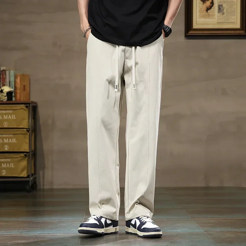 Baggy Striped Sweatpants for Men Straight-Leg Pants Fashion Hip Hop Streetwear Harajuku Trousers Casual Bottoms Y2K Male Clothes
Baggy Striped Sweatpants for Men Straight-Leg Pants Fashion Hip Hop Streetwear Harajuku Trousers Casual Bottoms Y2K Male Clothes
