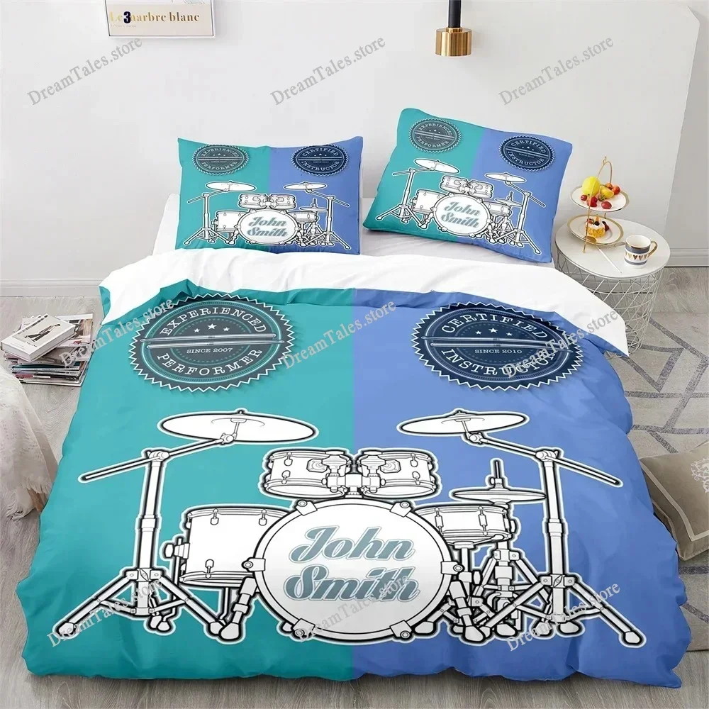 Drum Kit King Queen Duvet Cover Rock Musical Style Bedding Set for Kids Teens Adults Hip Hop Grunge Polyester Quilt Cover
Drum Kit King Queen Duvet Cover Rock Musical Style Bedding Set for Kids Teens Adults Hip Hop Grunge Polyester Quilt Cover
