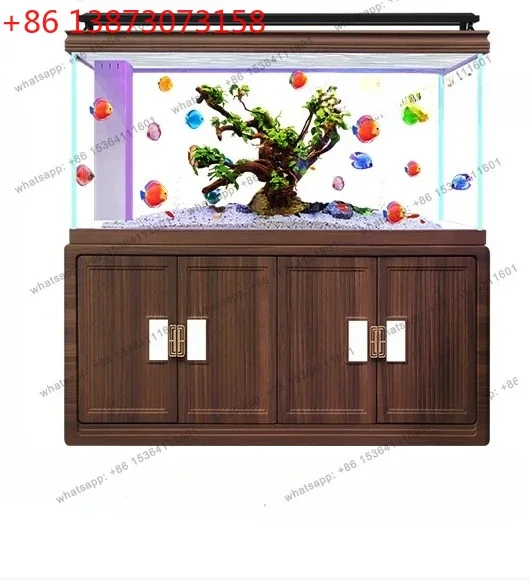 Fish tank living room floor ultra-white entrance screen partition cabinet free of care ecological fish tank
Fish tank living room floor ultra-white entrance screen partition cabinet free of care ecological fish tank