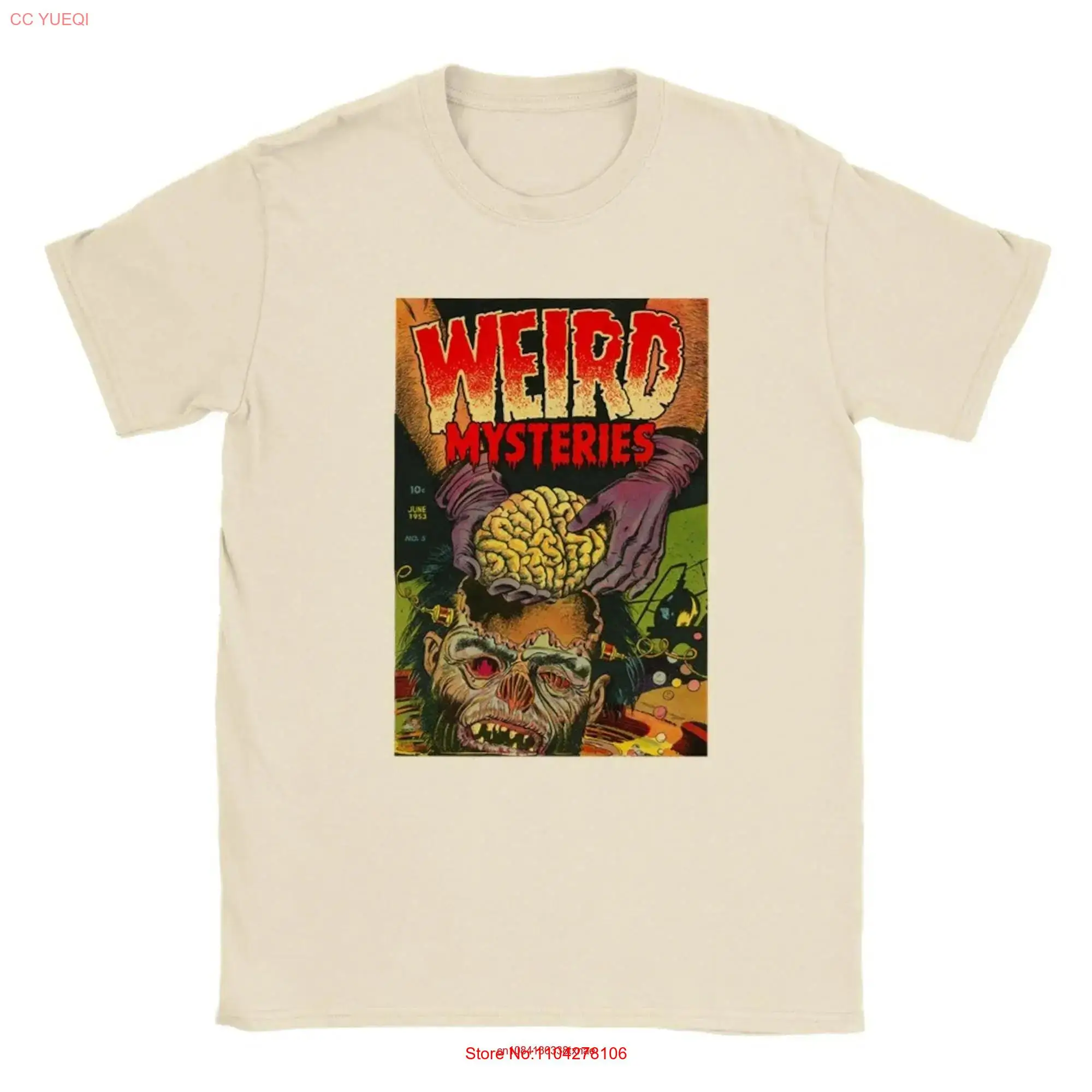 Weird Mysteries Vintage T Shirt Pulp Mystery Cover Art Tribute Halloween Horror long or short sleeves
Weird Mysteries Vintage T Shirt Pulp Mystery Cover Art Tribute Halloween Horror long or short sleeves