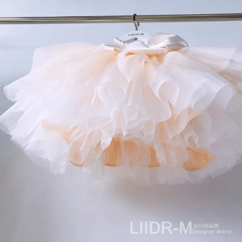One Year Old Celebration Dress Wedding Dress Long Sleeve Big Bow Birthday Baby Pearl Tulle Skirt Spring Children Princess Dress
One Year Old Celebration Dress Wedding Dress Long Sleeve Big Bow Birthday Baby Pearl Tulle Skirt Spring Children Princess Dress