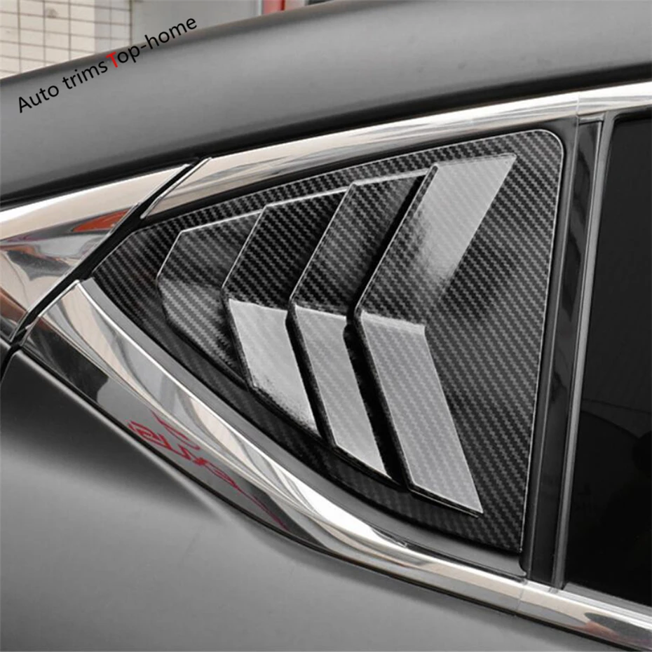 ABS Rear Window Triangle Shutter Louver Deflector Decoration Frame Cover Trim Car Accessories Fit For Lexus ES 2018 - 2023
ABS Rear Window Triangle Shutter Louver Deflector Decoration Frame Cover Trim Car Accessories Fit For Lexus ES 2018 - 2023