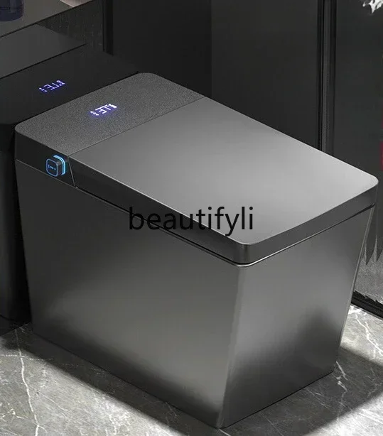 Серый умный унитаз CCGun, полностью автоматический бытовой сифонный унитаз sCCuare, электрический унитаз без ограничения давления воды
Серый умный унитаз CCGun, полностью автоматический бытовой сифонный унитаз sCCuare, электрический унитаз без ограничения давления воды