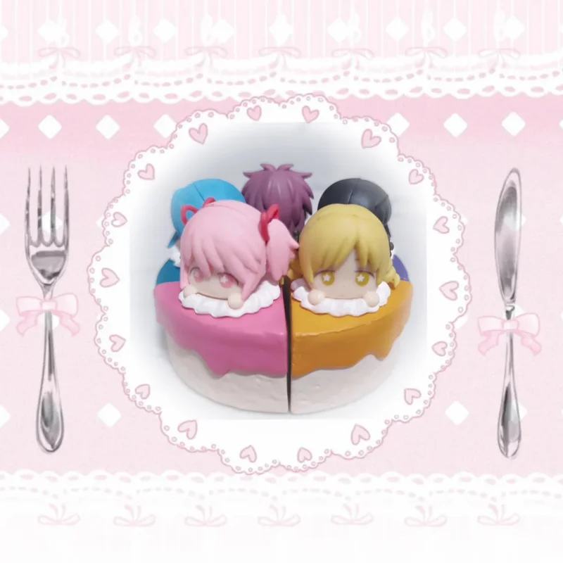 Stasto Puella Magi Madoka Magica Cake Shaped Gashapon Figure blind box Kaname Madoka Akemi Homura Desktop Anime collectibles
Stasto Puella Magi Madoka Magica Cake Shaped Gashapon Figure blind box Kaname Madoka Akemi Homura Desktop Anime collectibles