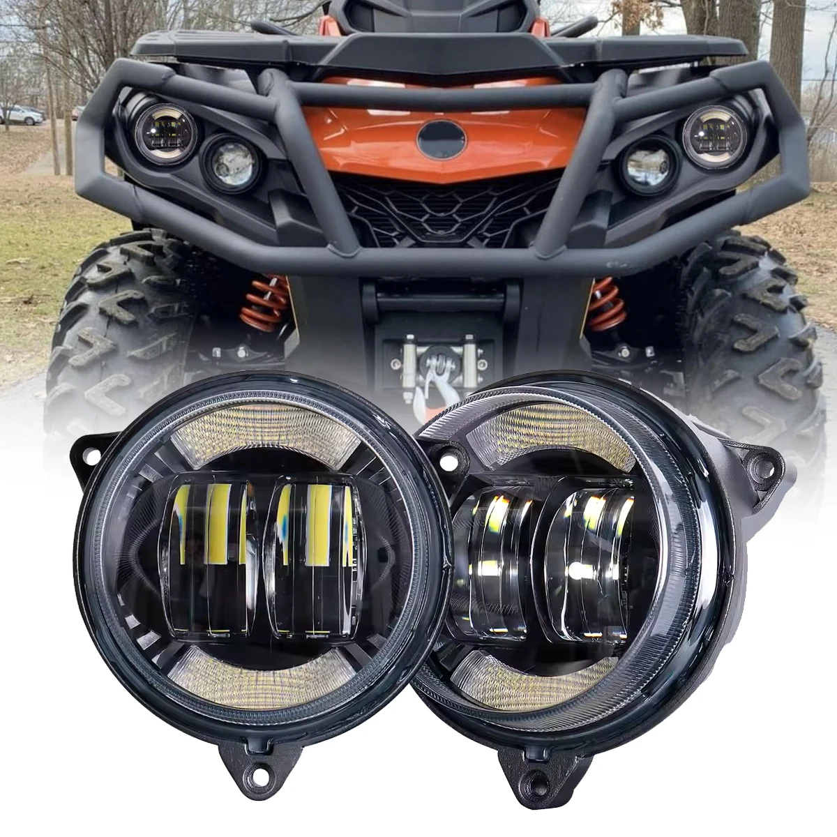 Светодиодная фара ближнего света Halo Ring DRL для Can-Am Outlander MAX 800R 2013-2018 500 650 1000 Plug and Play Max 1000R
Светодиодная фара ближнего света Halo Ring DRL для Can-Am Outlander MAX 800R 2013-2018 500 650 1000 Plug and Play Max 1000R