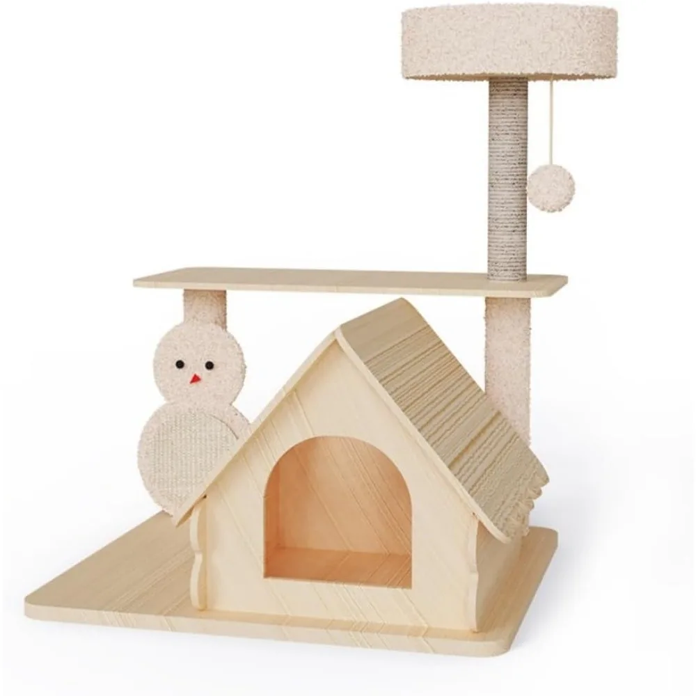 Cat Easy to Clean Small Nest, Jumping Platform, Scratching Post, Climbing Frame, Toy for All Seasons Climber
Cat Easy to Clean Small Nest, Jumping Platform, Scratching Post, Climbing Frame, Toy for All Seasons Climber
