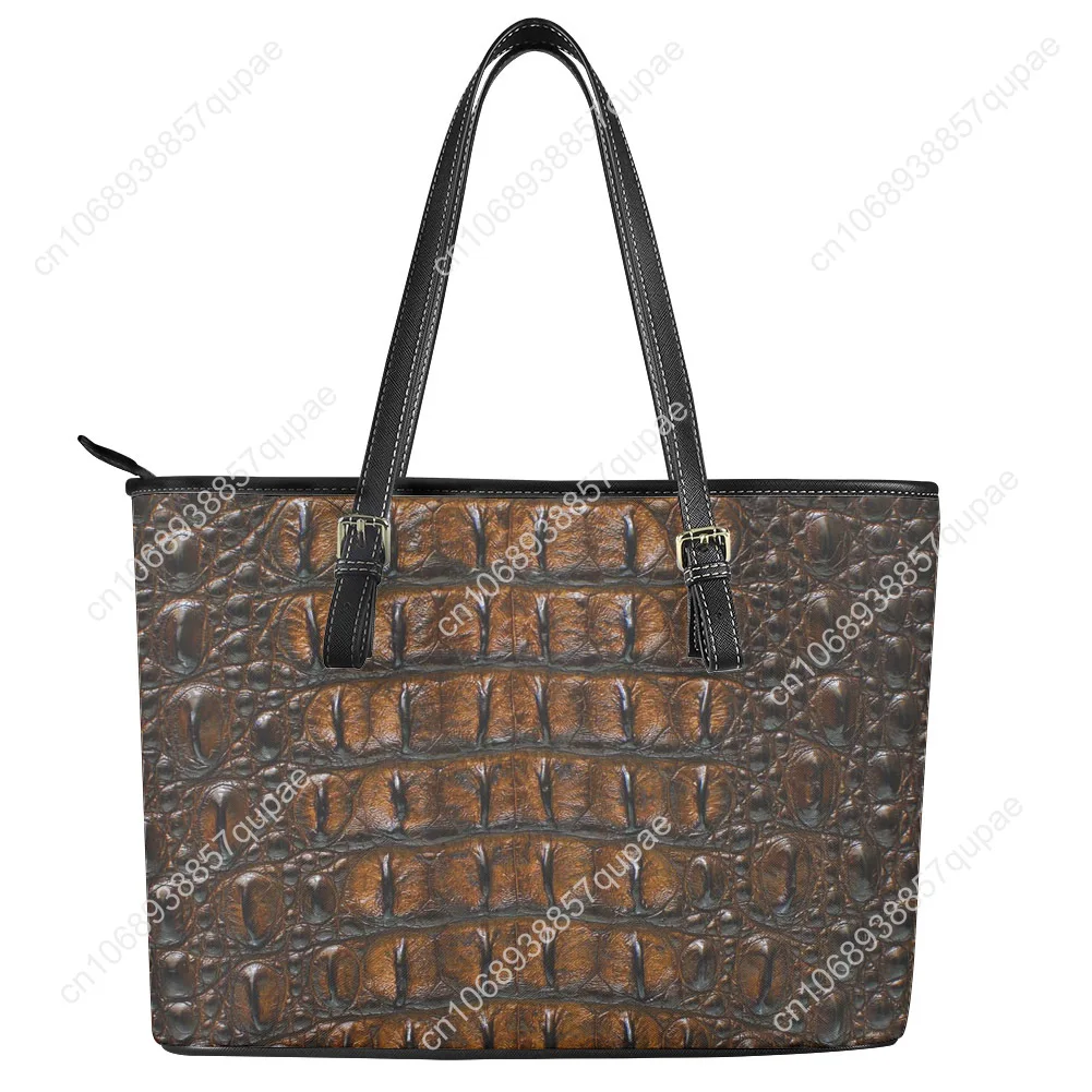 Crocodile leather Imitation Pattern Print Custom Handbag Women Mens Tote Bag Shoulder Bag Business Leather Purse Travel Bag Gift
Crocodile leather Imitation Pattern Print Custom Handbag Women Mens Tote Bag Shoulder Bag Business Leather Purse Travel Bag Gift