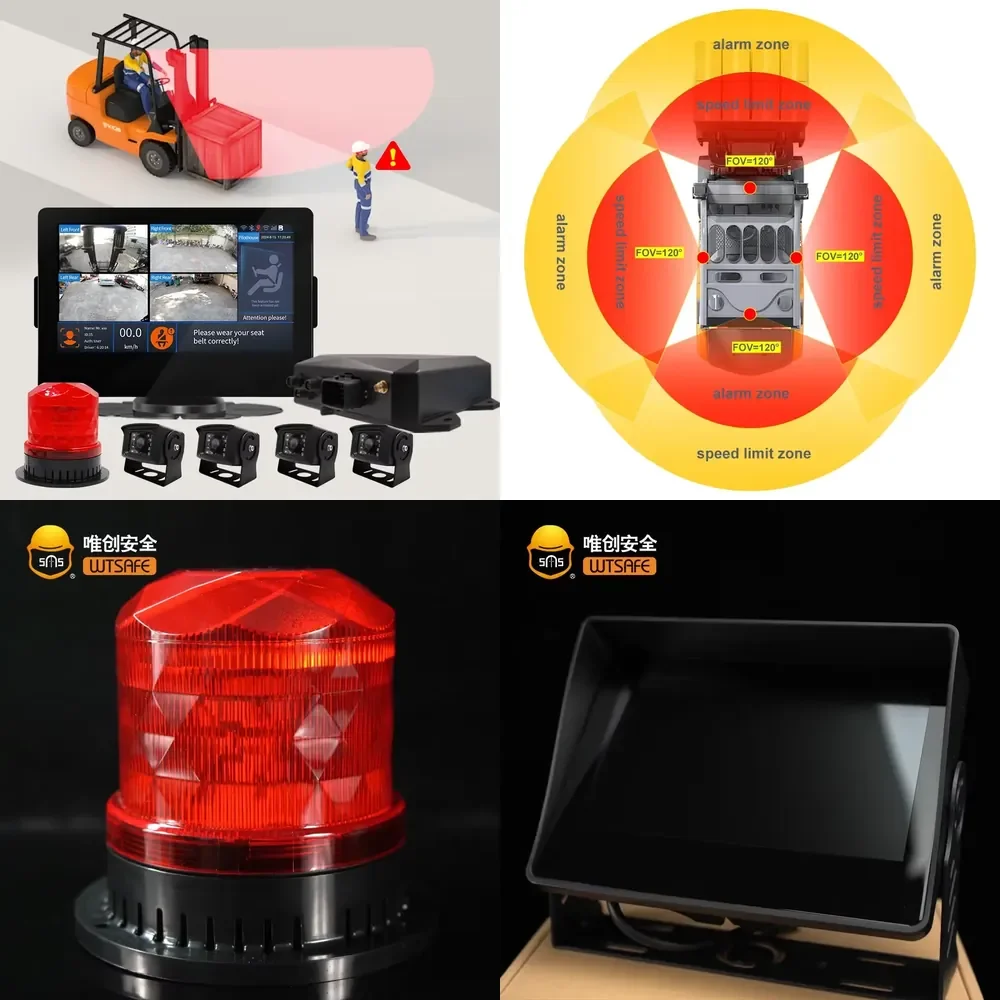 2026 Hot Item 7-Inch Display AI Pedestrian Detection System Wide Viewing Angle ADAS Function Forklift Safety AHD Image
2026 Hot Item 7-Inch Display AI Pedestrian Detection System Wide Viewing Angle ADAS Function Forklift Safety AHD Image