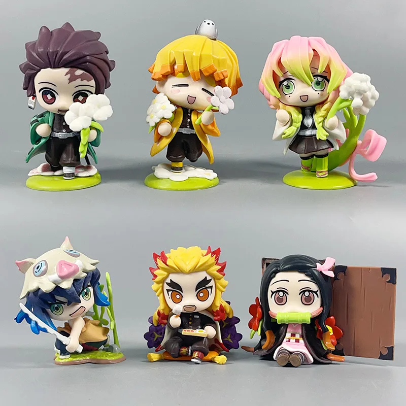 Replica Demon Slayer Tanjiro Kamado Nezuko Agatsuma Zen'itsu Anime Cartoon Doll Surprise Gift Box Desktop Panel Blind Box Figure
Replica Demon Slayer Tanjiro Kamado Nezuko Agatsuma Zen'itsu Anime Cartoon Doll Surprise Gift Box Desktop Panel Blind Box Figure