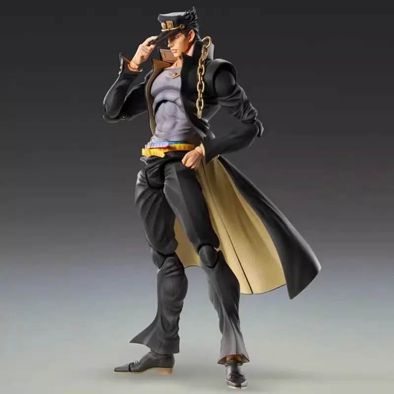 25CM JOJO Kujo Jotaro Invincible Collecting Anime Figure Toy PVC Model Action Figure Toy Desktop Decoration Ornaments Gifts Toys
25CM JOJO Kujo Jotaro Invincible Collecting Anime Figure Toy PVC Model Action Figure Toy Desktop Decoration Ornaments Gifts Toys
