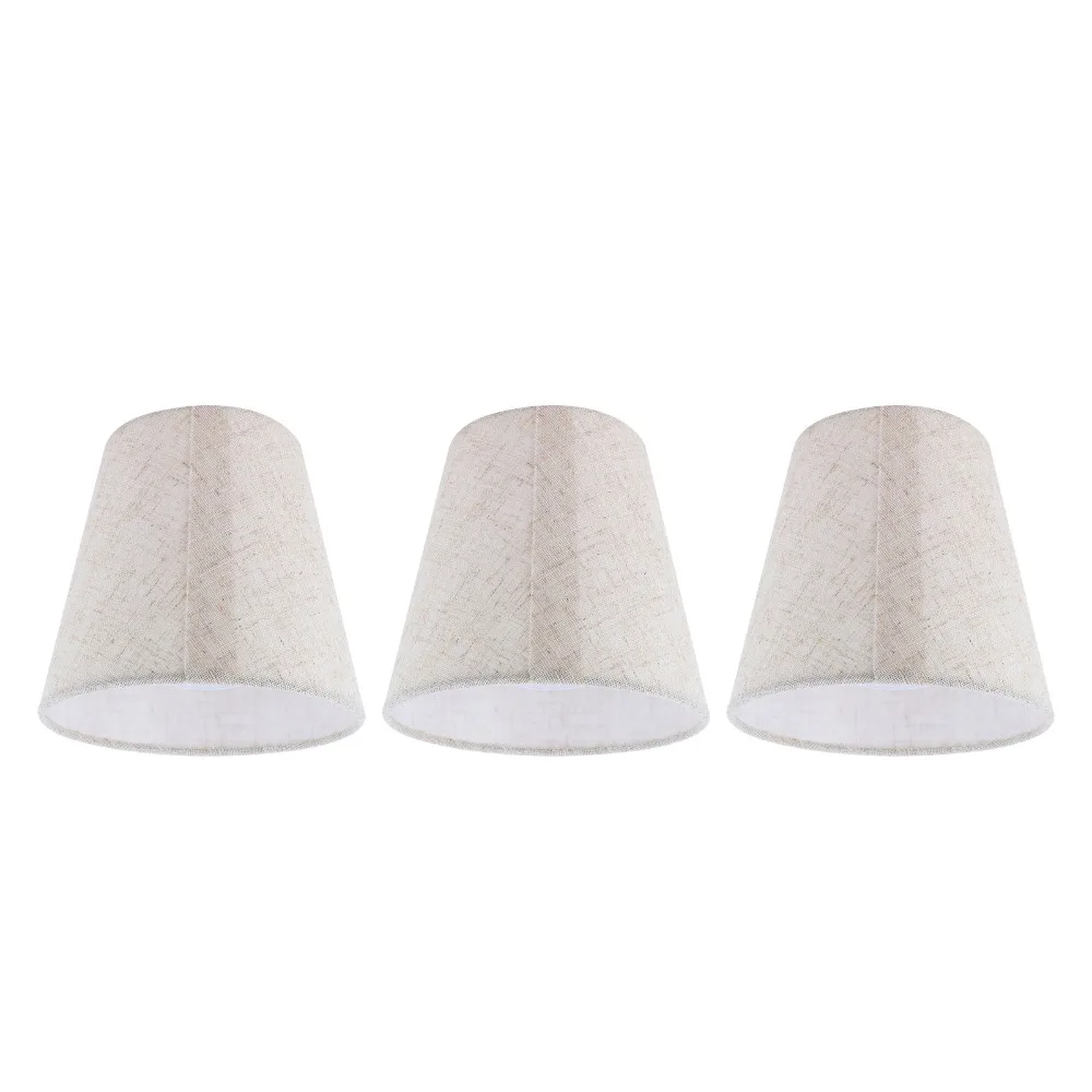 3PCS Simple Fabric Lampshade Clip On Design 5.1 inch Height Lamp Cover Chandelier Lamp Shades Floor Lamp
3PCS Simple Fabric Lampshade Clip On Design 5.1 inch Height Lamp Cover Chandelier Lamp Shades Floor Lamp