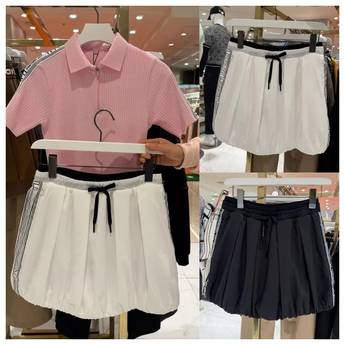 Golf Bubble Skirt with Safety Shorts,Women's Anti-Embarrassment Quick-Dry Pleated Skirt,High-Waist Drawstring Tennis Skirt
Golf Bubble Skirt with Safety Shorts,Women's Anti-Embarrassment Quick-Dry Pleated Skirt,High-Waist Drawstring Tennis Skirt