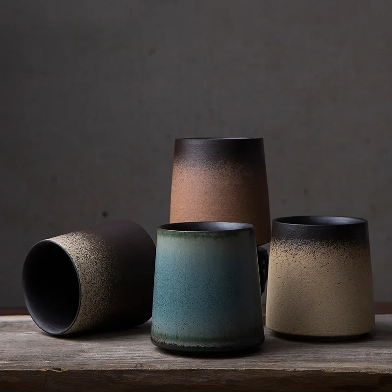 Japanese Style Original Ceramic Mug Personality Porcelain Retro Cup Gradient Mugs Home Office Coffee Tea Drinkware Creative Gift
Japanese Style Original Ceramic Mug Personality Porcelain Retro Cup Gradient Mugs Home Office Coffee Tea Drinkware Creative Gift