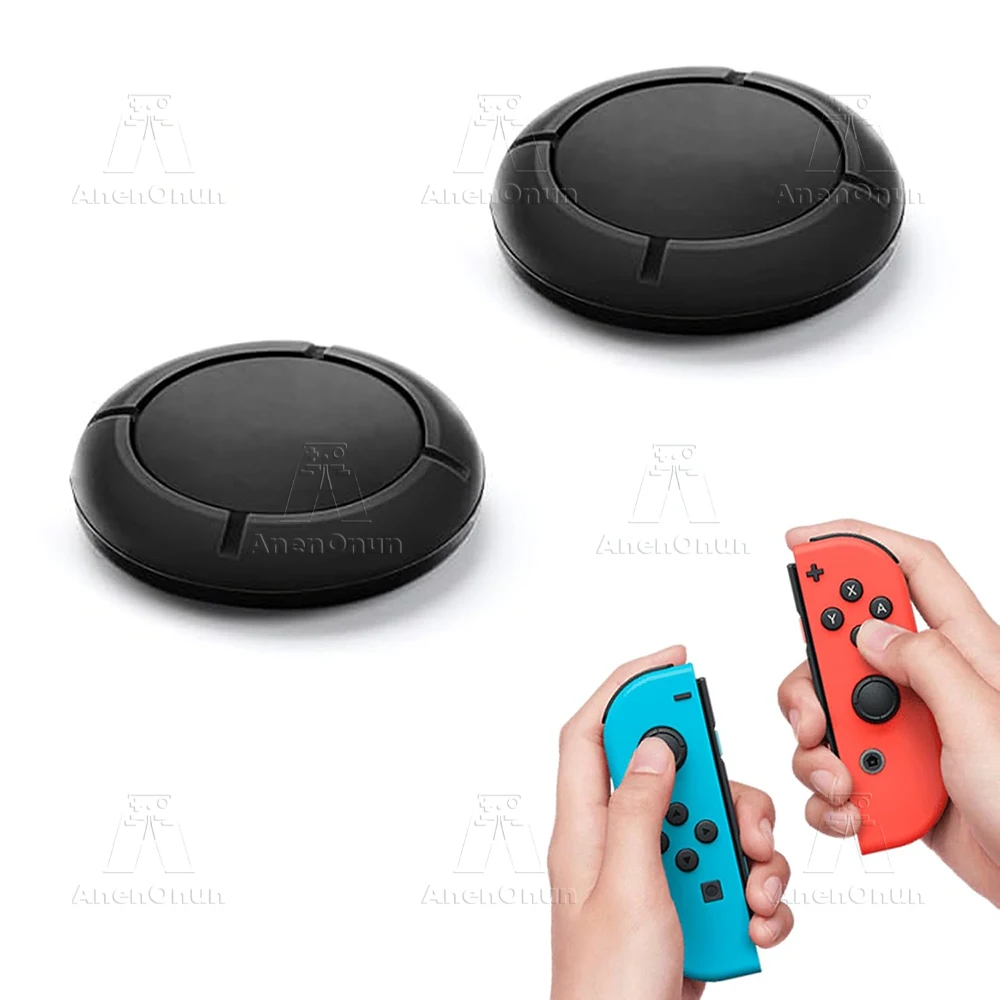 Joycon Joystick Replacement Cap for Switch/Switch Lite/Switch OLED Premium Thumb Non-Slip Grip Silicone Protective Cover - Black
Joycon Joystick Replacement Cap for Switch/Switch Lite/Switch OLED Premium Thumb Non-Slip Grip Silicone Protective Cover - Black