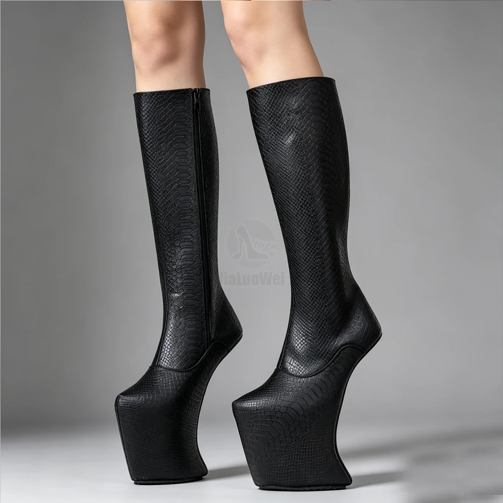 Extreme Heelless High Platform Cosplay Ponyplay Knee High Sexy Boots Unisex Size36-46
Extreme Heelless High Platform Cosplay Ponyplay Knee High Sexy Boots Unisex Size36-46