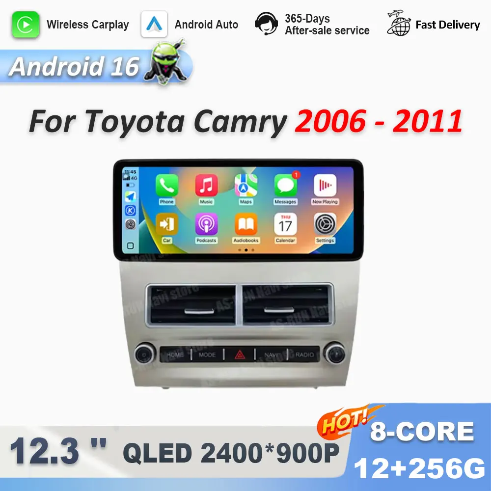 Автомагнитола Android 16 для Toyota Camry 2006-2011 с GPS, 4G, Bluetooth, WiFi, HD-экраном и ультратонким дизайном
Автомагнитола Android 16 для Toyota Camry 2006-2011 с GPS, 4G, Bluetooth, WiFi, HD-экраном и ультратонким дизайном