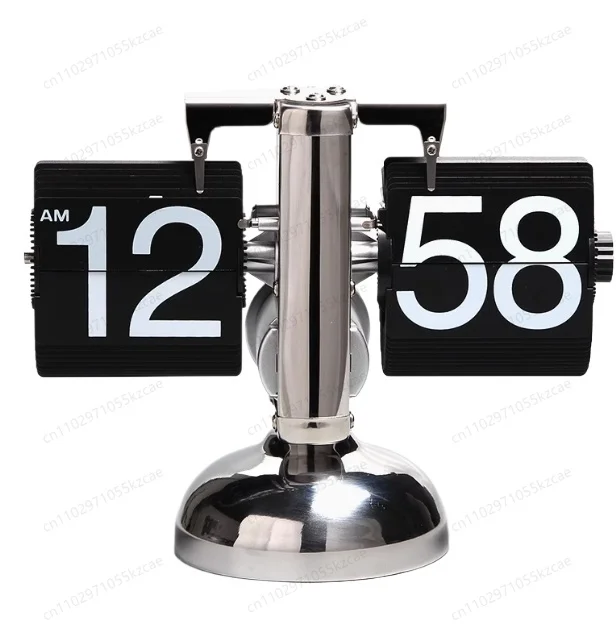 Household Minimalist Portable Automatic Page Turning Clock Retro Nordic Style Desktop Mechanical Page Turning Clock
Household Minimalist Portable Automatic Page Turning Clock Retro Nordic Style Desktop Mechanical Page Turning Clock
