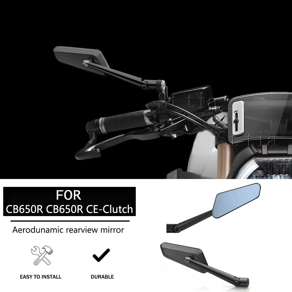 For Honda CB650R cb650R CB650R CE-Clutch cb650R 2019 2020 2021 2022-2026 Motorcycle Rearview Rear View Mirror Side Mirror
For Honda CB650R cb650R CB650R CE-Clutch cb650R 2019 2020 2021 2022-2026 Motorcycle Rearview Rear View Mirror Side Mirror