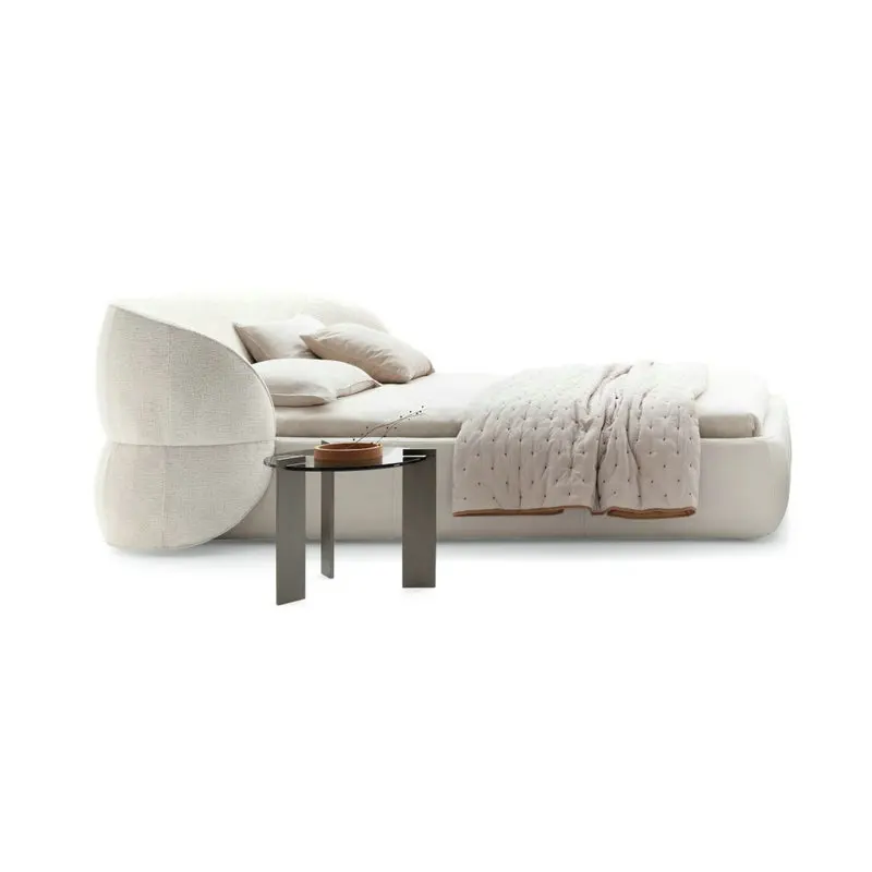✗X Luxury Upholstered Bed and Frame Bespoke Furniture Super King Queen Size Boucle Clip Bed for Commercial Real Estate Hotel&
✗X Luxury Upholstered Bed and Frame Bespoke Furniture Super King Queen Size Boucle Clip Bed for Commercial Real Estate Hotel&