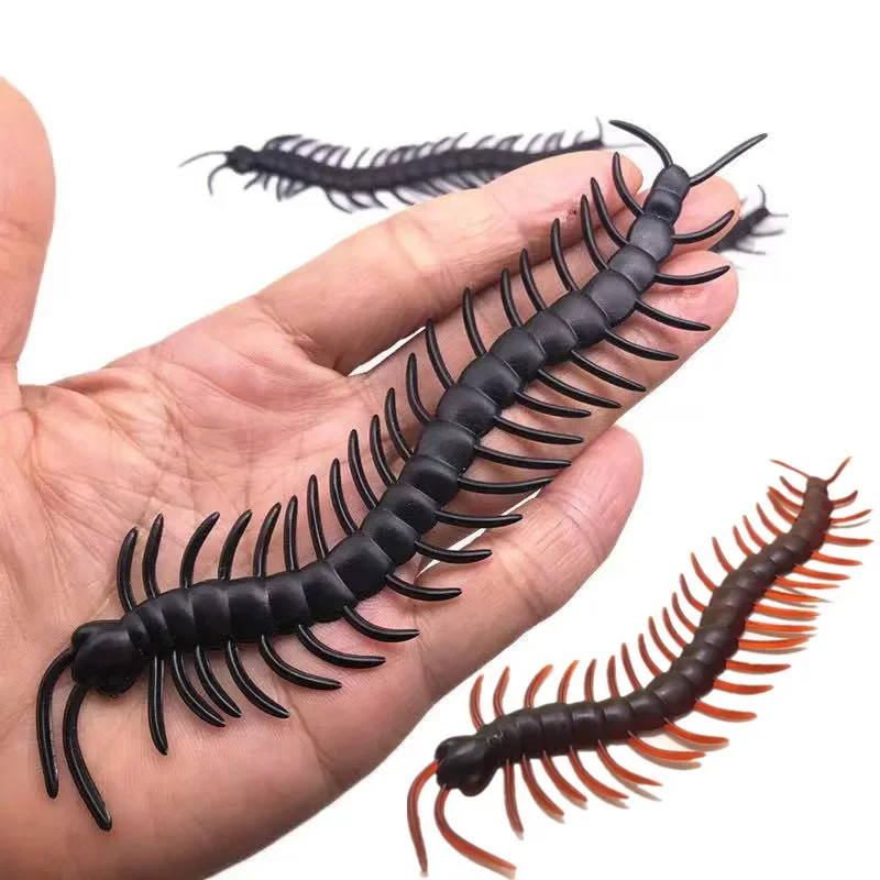 10pcs Spoof interaction Toy Super Big Realistic Fake Centipede Toy Funny Prank Novelty Gift for Halloween Scary Jokes Toys
10pcs Spoof interaction Toy Super Big Realistic Fake Centipede Toy Funny Prank Novelty Gift for Halloween Scary Jokes Toys