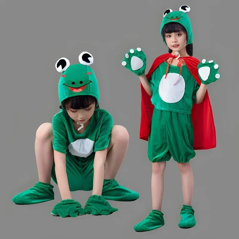 Новый детский костюм лягушки-наряд счастливого прыжкового животного для танцевального выступления в детском саду, детский косплей-шоу Partyx; 3,v'9.e; 7'
Новый детский костюм лягушки-наряд счастливого прыжкового животного для танцевального выступления в детском саду, детский косплей-шоу Partyx; 3,v'9.e; 7'