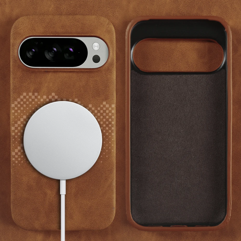 Luxury Premium Leather For Magsafe Case For Google Pixel 10 9 8 7 Pro XL 8A 7A 6 6A Magnetic Wireless Charging Business Cover
Luxury Premium Leather For Magsafe Case For Google Pixel 10 9 8 7 Pro XL 8A 7A 6 6A Magnetic Wireless Charging Business Cover