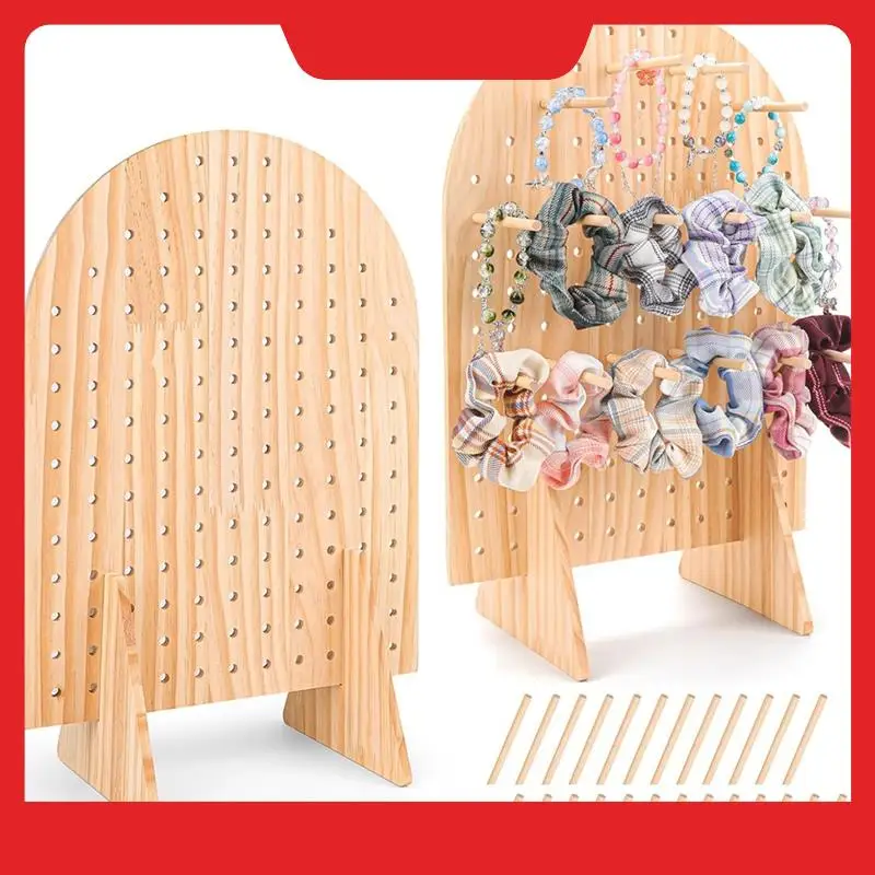 A32HOT-2 Pack Wooden Pegboard Display Stand With 25 Pcs Wood Dowel Rods, Oval Pegboard Stand For Jewelry,Peg Board
A32HOT-2 Pack Wooden Pegboard Display Stand With 25 Pcs Wood Dowel Rods, Oval Pegboard Stand For Jewelry,Peg Board