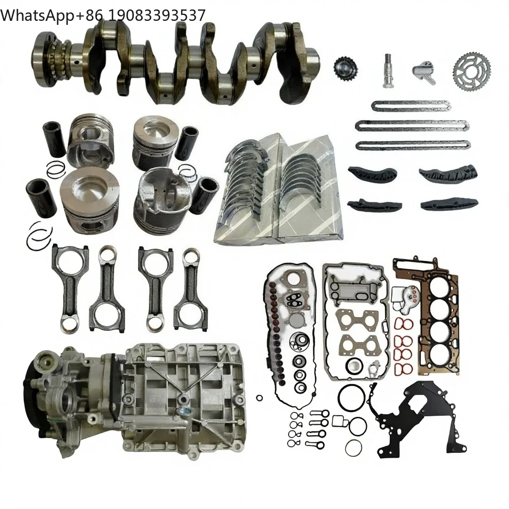 Engine Rebuild Gasket Kit for BMW N47 N47D20 2.0 Connecting Rod Bearing Piston Timing Chain Oil Pump Crankshaft Bearing
Engine Rebuild Gasket Kit for BMW N47 N47D20 2.0 Connecting Rod Bearing Piston Timing Chain Oil Pump Crankshaft Bearing