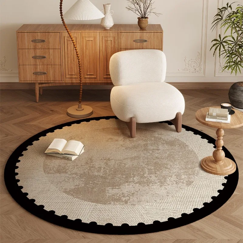 Round Living Room Carpet Modern Minimalist Geometric Texture Creative Design Bedroom Rug Home Decoration Recreational Area Tapis
Round Living Room Carpet Modern Minimalist Geometric Texture Creative Design Bedroom Rug Home Decoration Recreational Area Tapis