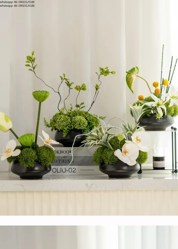 Light luxury floral ornament decoration living room dining table flower fake flower simulation flower green plant
Light luxury floral ornament decoration living room dining table flower fake flower simulation flower green plant