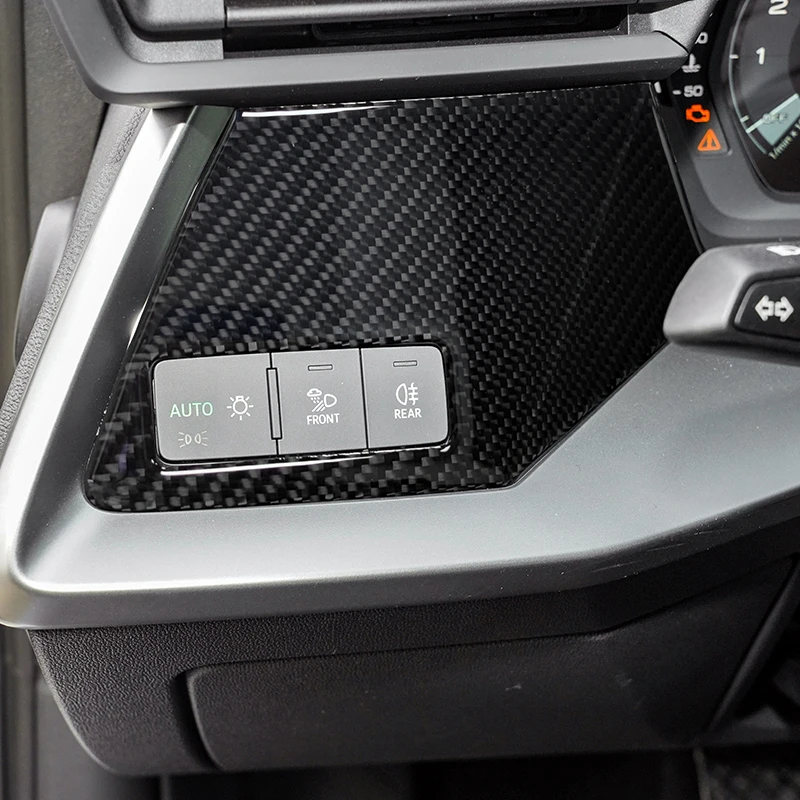 Углеродное волокно, Стайлинг автомобиля, центральная консоль, навигационный экран, панель, боковая отделка, украшение для Audi A3 2021 2022, аксессуары для интерьера
Углеродное волокно, Стайлинг автомобиля, центральная консоль, навигационный экран, панель, боковая отделка, украшение для Audi A3 2021 2022, аксессуары для интерьера