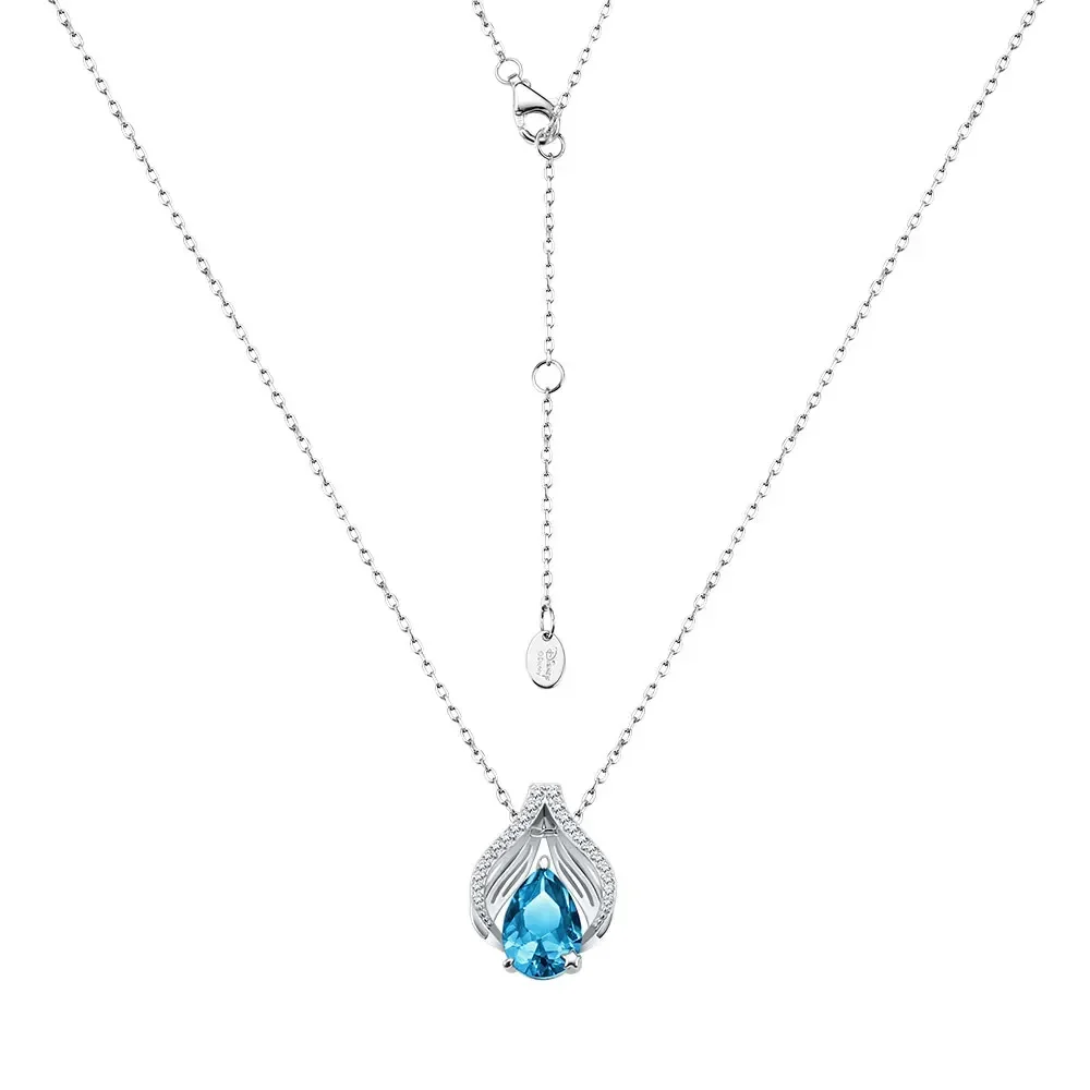 Genuine Disney Mermaid Tears Necklace Pendant 925 Silver Ins Girls Birthday Gifts
Genuine Disney Mermaid Tears Necklace Pendant 925 Silver Ins Girls Birthday Gifts