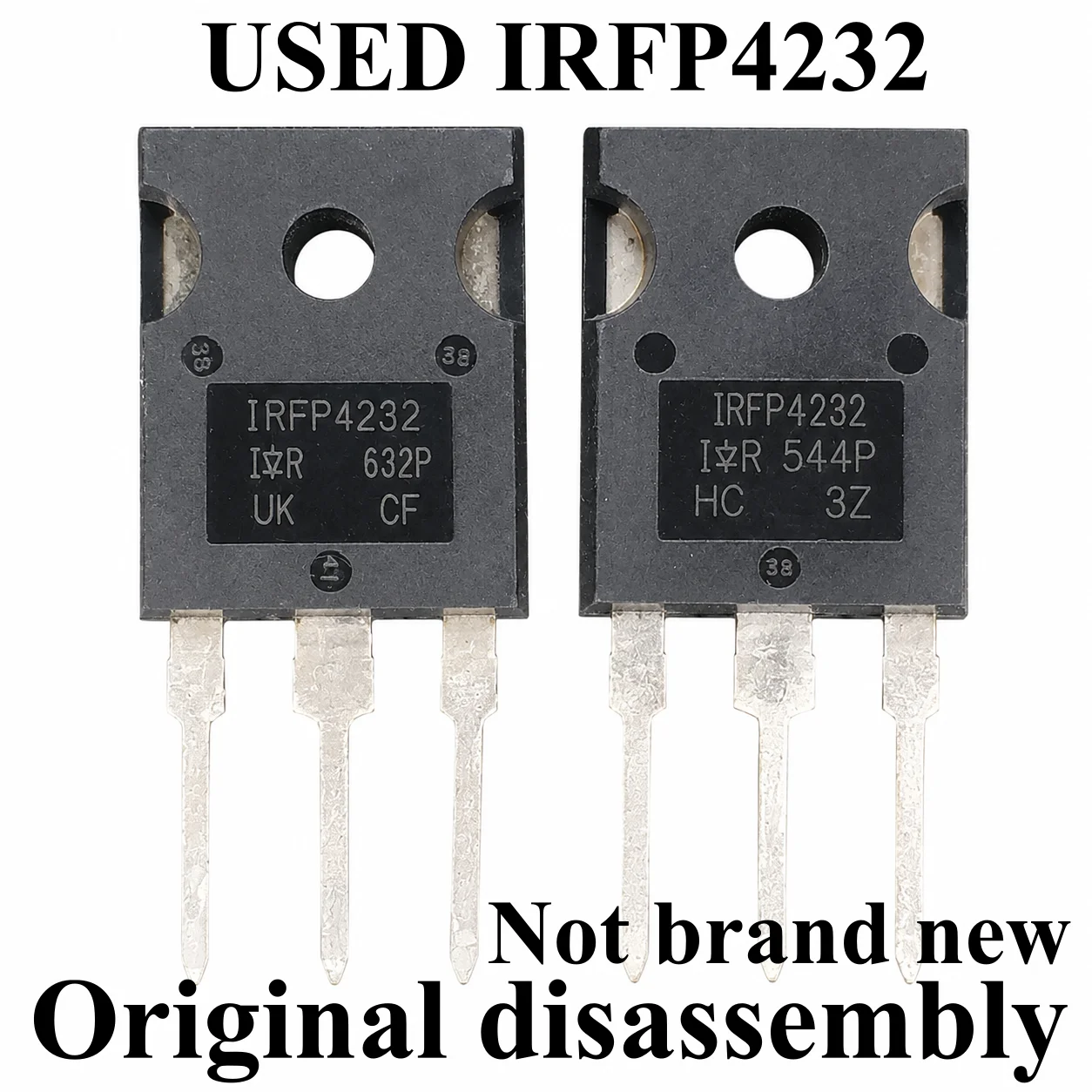 5-10pcs 100% Original disassembly used Transistor IRFP4232 60A 250V IRFP4232PBF MOS In Stock
5-10pcs 100% Original disassembly used Transistor IRFP4232 60A 250V IRFP4232PBF MOS In Stock