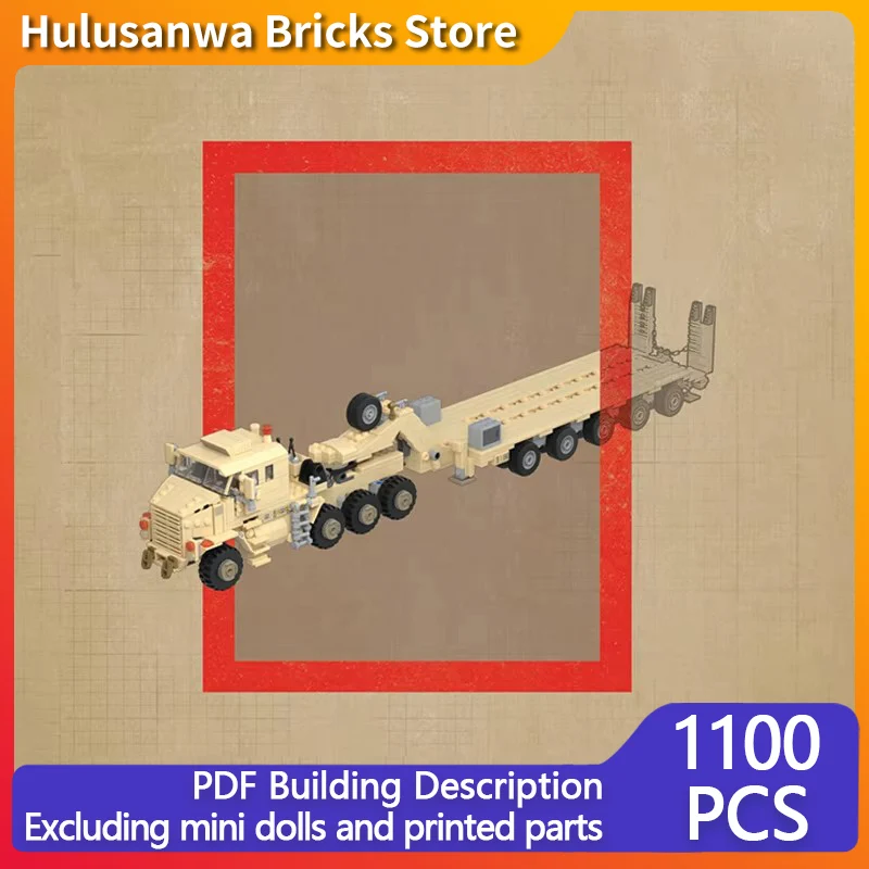 M1070 Heavy Transport Vehicle Model MOC Building Bricks War Equipment Modular Technology Gift Holiday Assemble Children Toy Suit
M1070 Heavy Transport Vehicle Model MOC Building Bricks War Equipment Modular Technology Gift Holiday Assemble Children Toy Suit