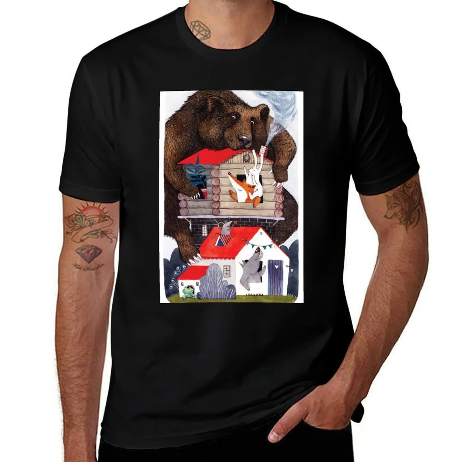 russian fairy tale Teremok T-Shirt vintage t shirts rapper graphic tees funny meme t-shirts Men's t shirts
russian fairy tale Teremok T-Shirt vintage t shirts rapper graphic tees funny meme t-shirts Men's t shirts