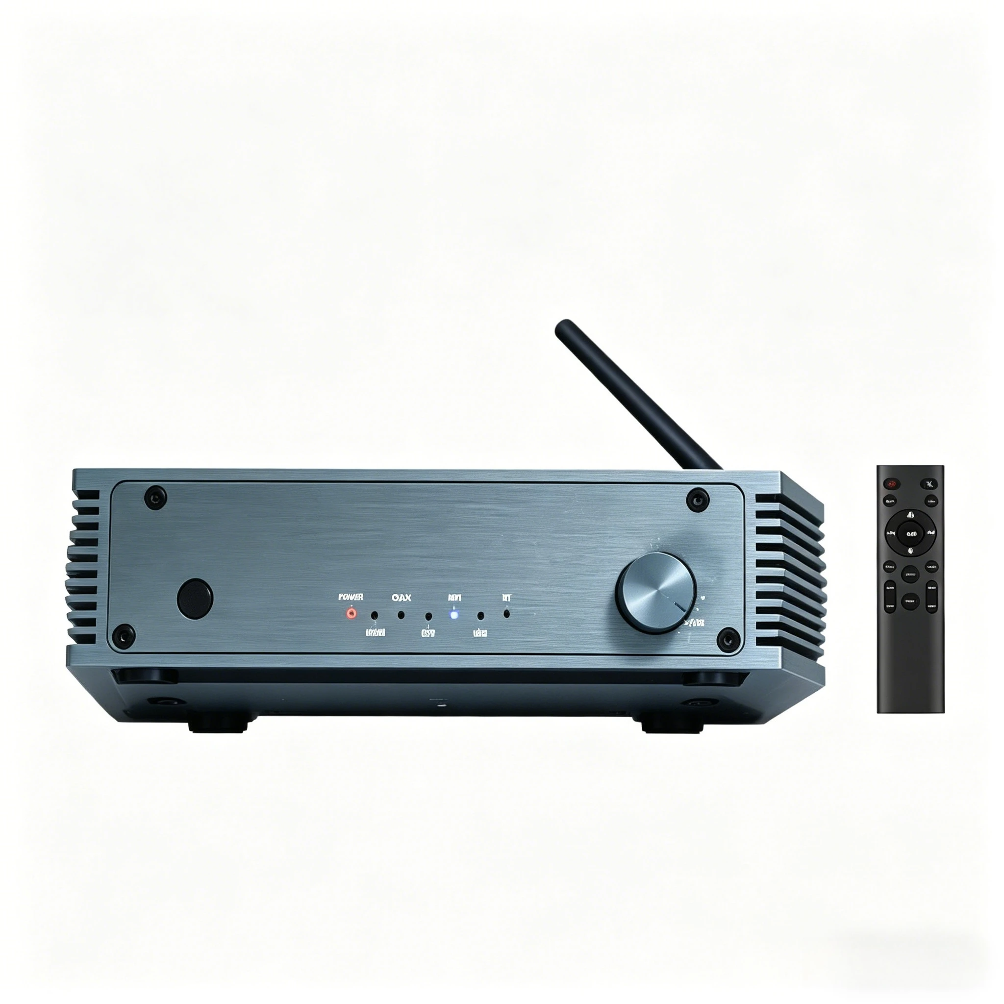 Samtronic Stereo Audio Amplifier Receiver 2.0 Channel Mini Class D Integrated Amp 20Hz-20KHz Frequency Response 2x100W 1%
Samtronic Stereo Audio Amplifier Receiver 2.0 Channel Mini Class D Integrated Amp 20Hz-20KHz Frequency Response 2x100W 1%