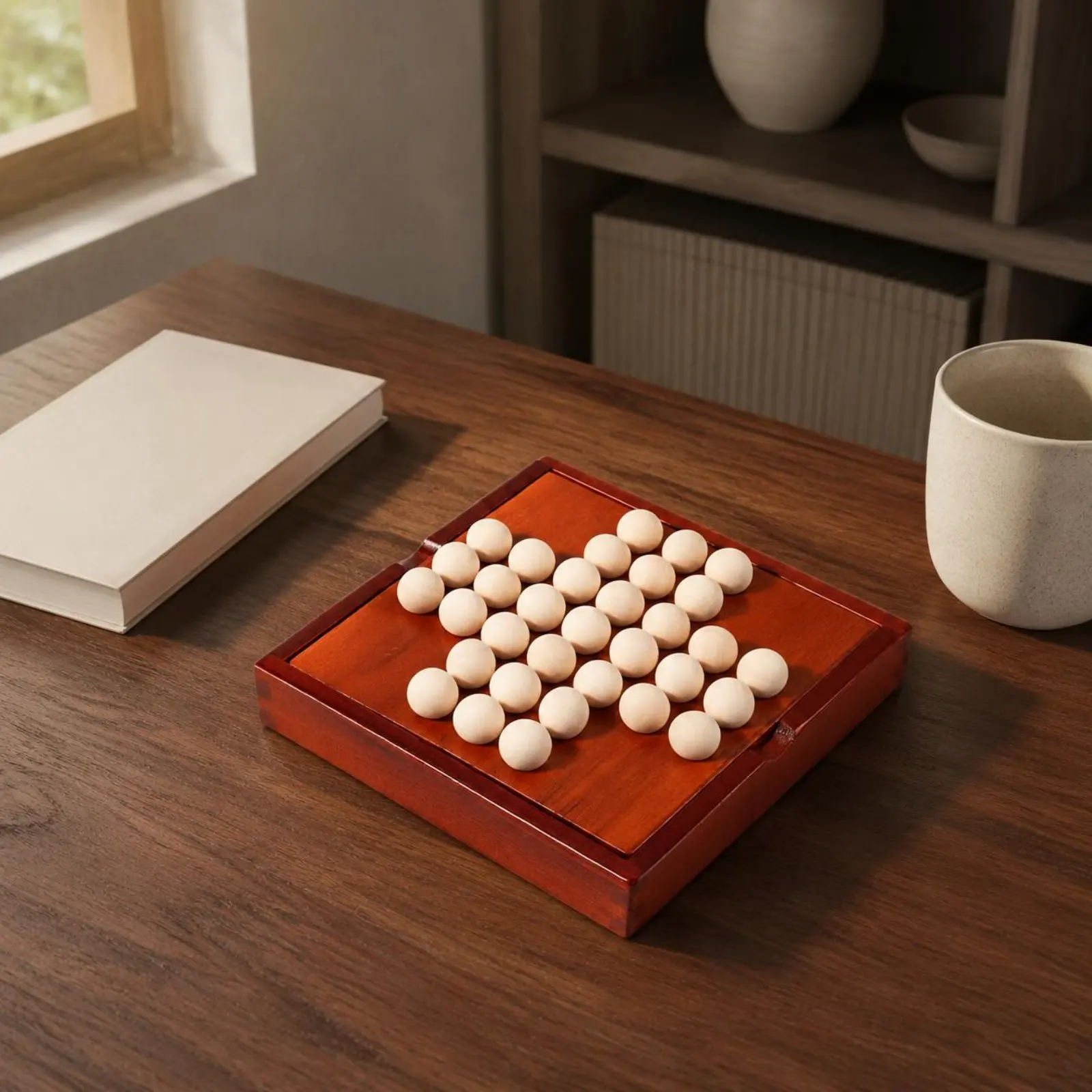 Peg Single-Player Peg Game Drilled Surface Wooden Single-Player Peg Game Game Wooden Peg Game Polished Polished Round
Peg Single-Player Peg Game Drilled Surface Wooden Single-Player Peg Game Game Wooden Peg Game Polished Polished Round