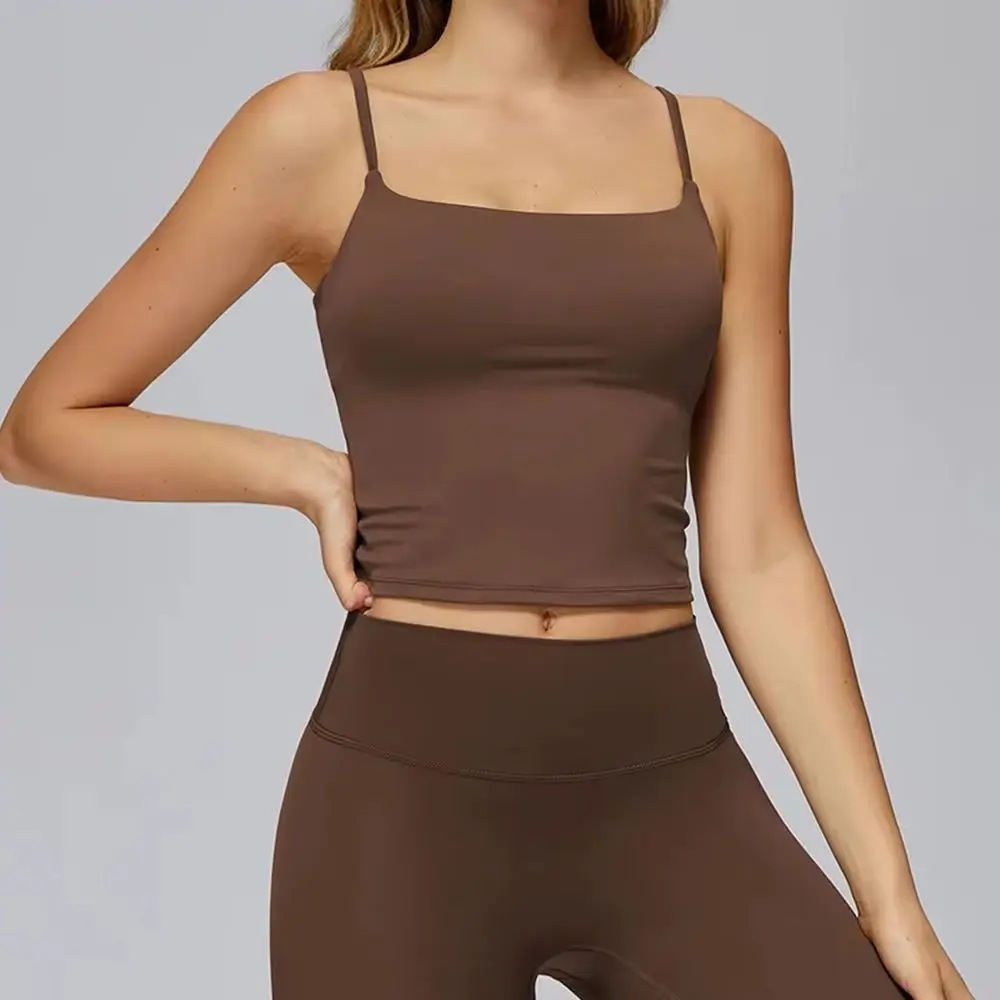 Женская спортивная одежда, противоударный топ для йоги, дышащий спортивный жилет, спортивный бюстгальтер для фитнеса с мягким укороченным топом для спортзала, майка для бега и тренировок
Женская спортивная одежда, противоударный топ для йоги, дышащий спортивный жилет, спортивный бюстгальтер для фитнеса с мягким укороченным топом для спортзала, майка для бега и тренировок