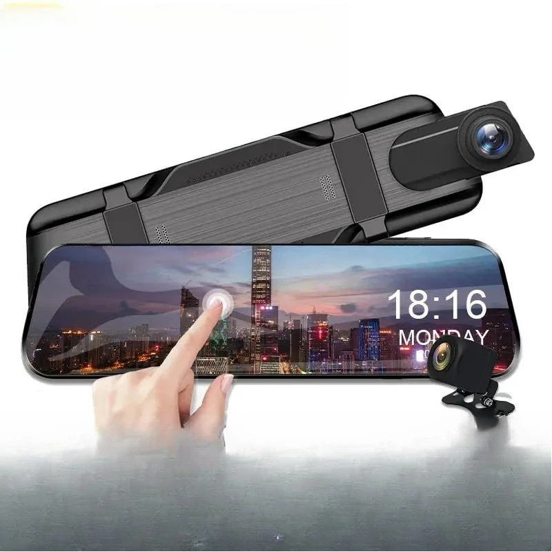Car rearview mirror touch screen high definition night vision driving recorder front and rear camera car reversing image DVR
Car rearview mirror touch screen high definition night vision driving recorder front and rear camera car reversing image DVR